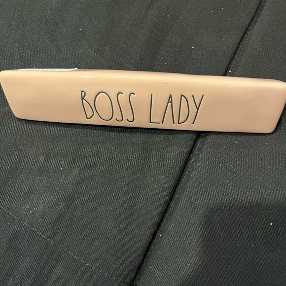 Rae Dunn boss lady desk sign - HTF - Picture 2 of 2